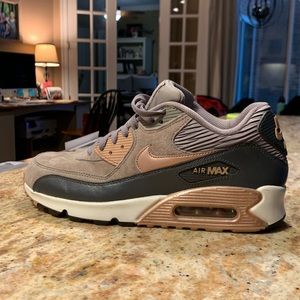 Nike Air Max 90 Taupe/Tan/Dark Grey Shoes